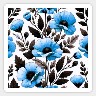 Poppy Flower Sticker